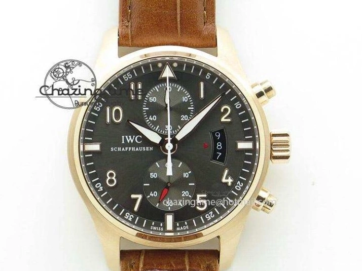 MIROTIME 0402 Stylish Calatrava 5524 Pilot Travel Time SS GRF Black Dial on Black Leather Strap A324 V 7108